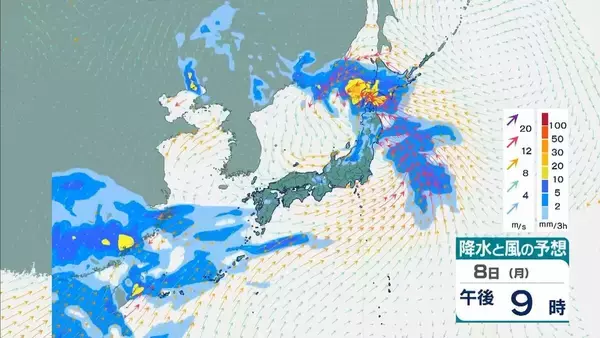 「【台風情報】台風のたまご「熱帯低気圧」日本列島に接近へ…６日には沖縄地方に？７日ごろから本州に接近か【雨風シミュレーション】」の画像
