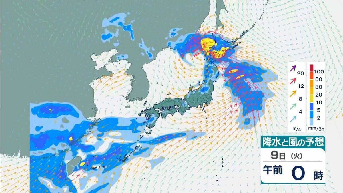 【台風情報】台風のたまご「熱帯低気圧」日本列島に接近へ…６日には沖縄地方に？７日ごろから本州に接近か【雨風シミュレーション】