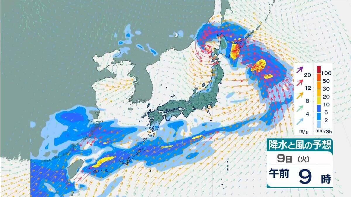 【台風情報】台風のたまご「熱帯低気圧」日本列島に接近へ…６日には沖縄地方に？７日ごろから本州に接近か【雨風シミュレーション】