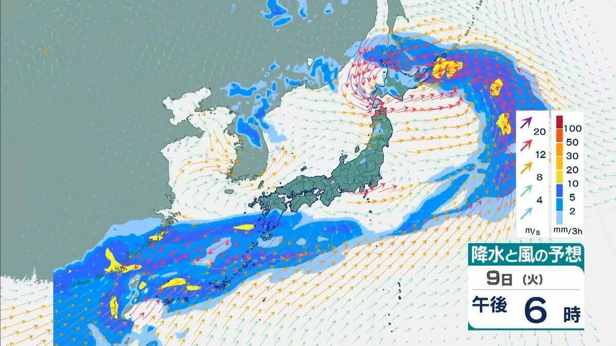 【台風情報】台風のたまご「熱帯低気圧」日本列島に接近へ…６日には沖縄地方に？７日ごろから本州に接近か【雨風シミュレーション】