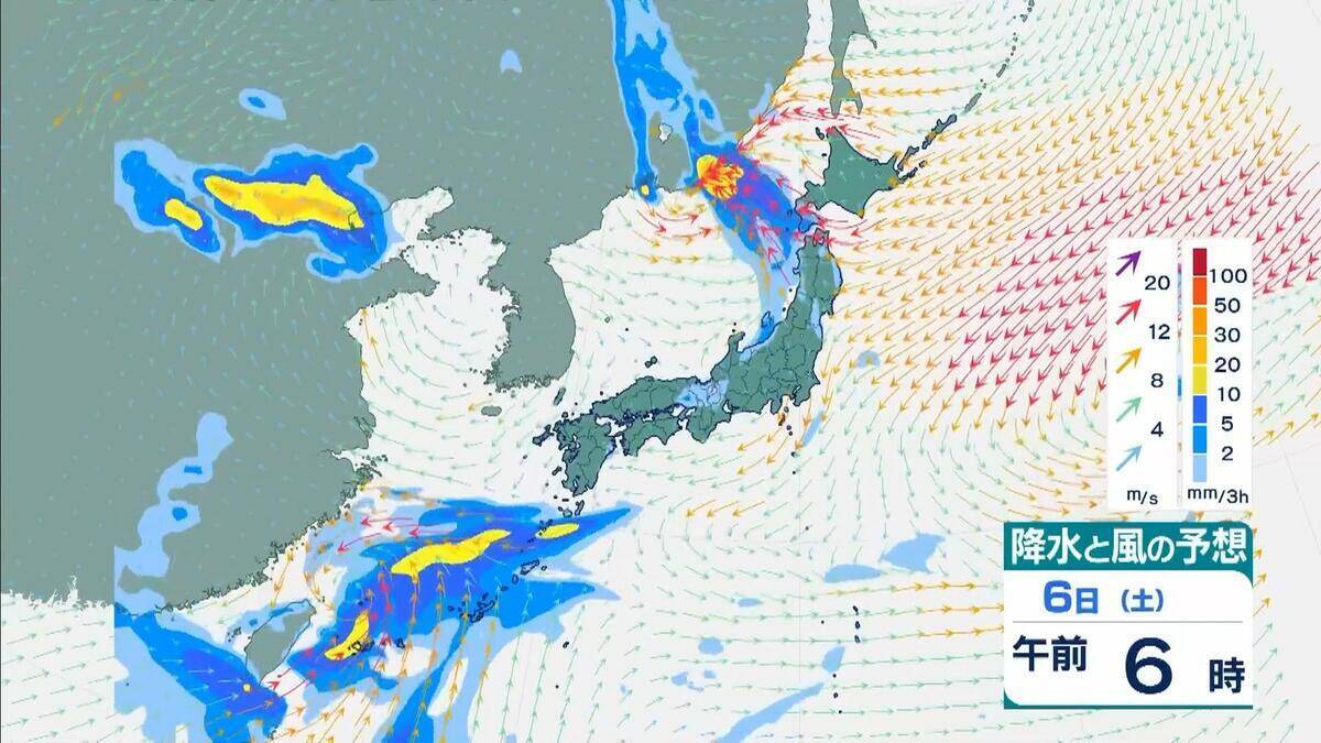 【台風情報】台風のたまご「熱帯低気圧」日本列島に接近へ…６日には沖縄地方に？７日ごろから本州に接近か【雨風シミュレーション】