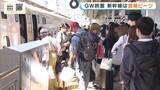 「【GW】新幹線のＵターンラッシュがピーク　「さみしいですね」ホームでは別れを惜しむ人の姿も　東海道・山陽新幹線の「のぞみ」は６日まで全席指定席で運行　５日午後～夜はほぼ満席に」の画像1