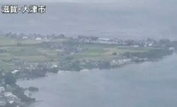 びわ湖で男性3人不明　うち2人救助され命に別状なし