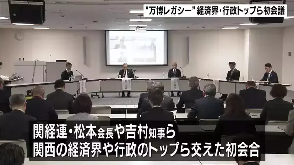 【万博】披露された最先端技術の実用化へ…関西経済界・行政のトップら集結　「未来創造会議」発足　空飛ぶクルマ・心筋シートなどの社会実装の加速化目指す