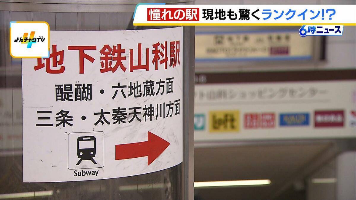 【意外】山科駅が「憧れの駅」京都2位にランクイン　「そらないやろ～」との声もありつつ…通勤効率や乗り換え利便性など評価「商業施設が充実」「何にもないのが逆にいい」「子育てするにはのびのび」