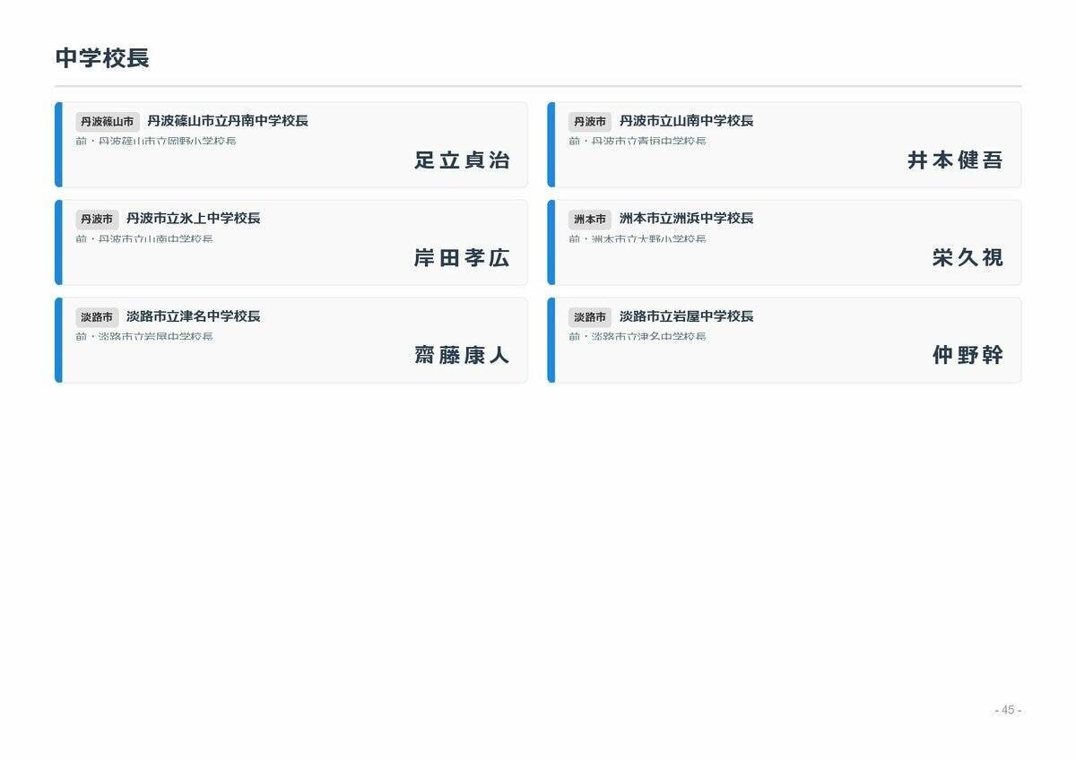 【兵庫県・教職員人事異動2026】校長、教頭の転任・退職「あの先生どこ行ったん？」一覧（小学校・中学校・高校・義務教育学校・特別支援学校）