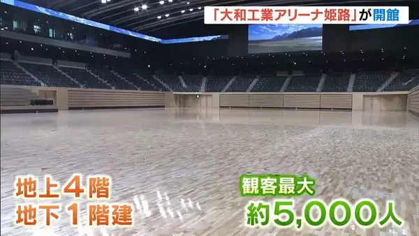 大型複合スポーツ施設「大和工業アリーナ姫路」が開館！最新の“可動床プール”など備え国際大会にも対応　兵庫・姫路市
