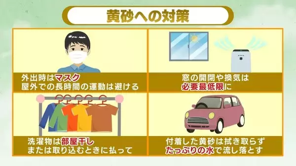 「【黄砂情報】11日ー12日に日本に黄砂接近か　いつどのあたりに？気象庁が予測【黄砂シミュレーション】」の画像