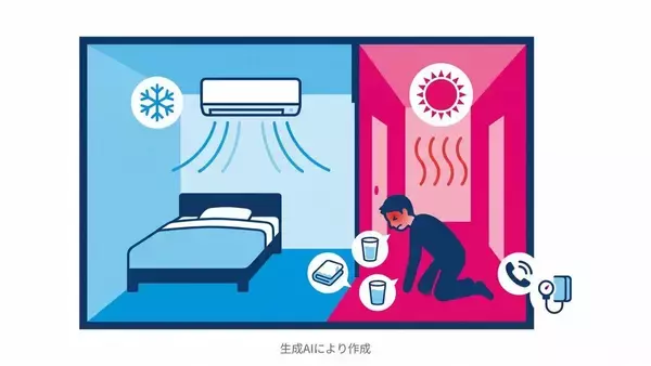 「エアコンのフル稼働に危険な落とし穴？「キンキンに冷えたリビング」→「熱気こもるトイレ」急激な温度差が“夏型ヒートショック”の要因に　要注意な体調のサイン・命を守る対策は？【専門家解説】」の画像