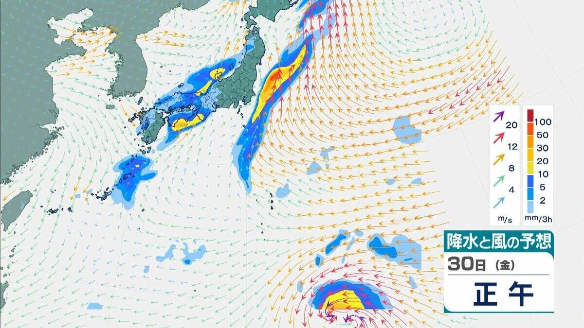【台風情報】4日には日本の南で頭を起こし「北寄り」に　非常に強い台風31号「インファ」　最大瞬間風速は“木造住宅が倒壊し始める”65メートル