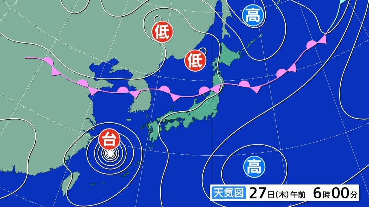 【突然の大雨なぜ】石川・富山に一時「レベル5大雨特別警報」台風が“アクセル役”に?? 湿った空気が流れ込む…前線・高気圧・台風の位置関係がポイント（前田気象予報士解説）