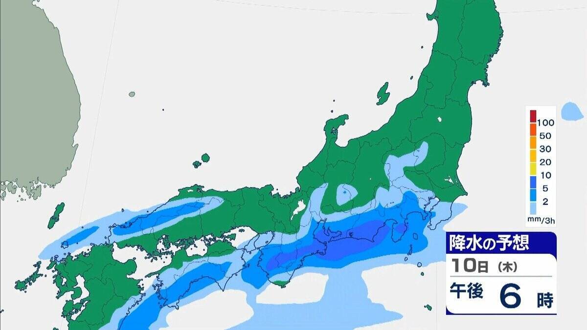 【大雨情報】大阪・兵庫・和歌山は線状降水帯発生のおそれ 元台風24号が北上 秋雨前線の活動が活発化