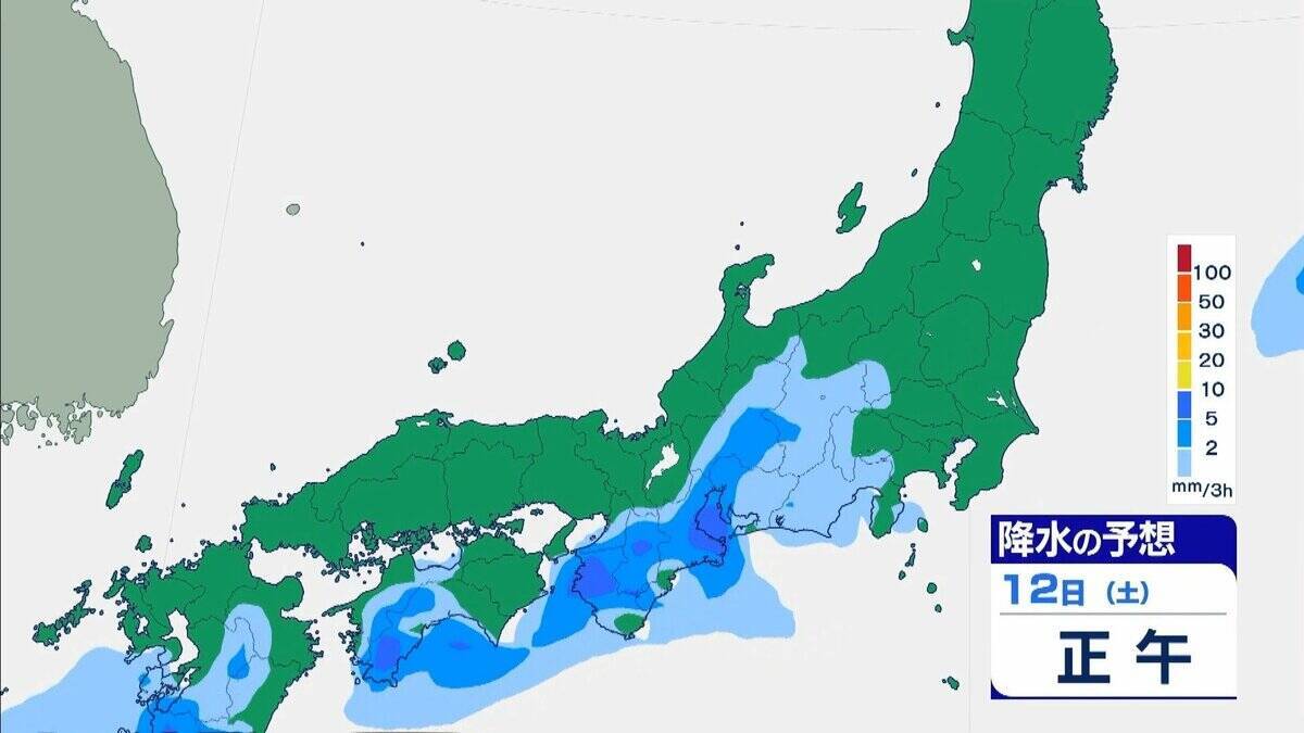 【大雨情報】大阪・兵庫・和歌山は線状降水帯発生のおそれ 元台風24号が北上 秋雨前線の活動が活発化