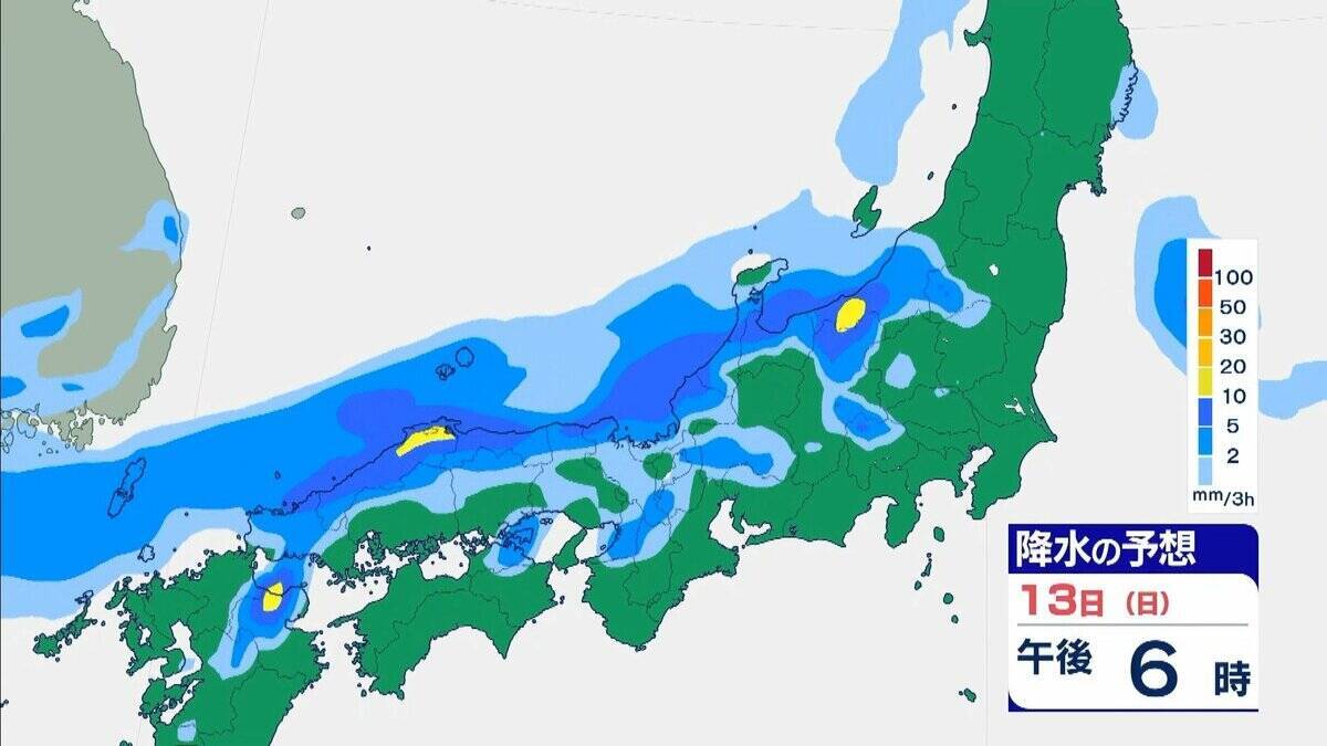 【大雨情報】大阪・兵庫・和歌山は線状降水帯発生のおそれ 元台風24号が北上 秋雨前線の活動が活発化