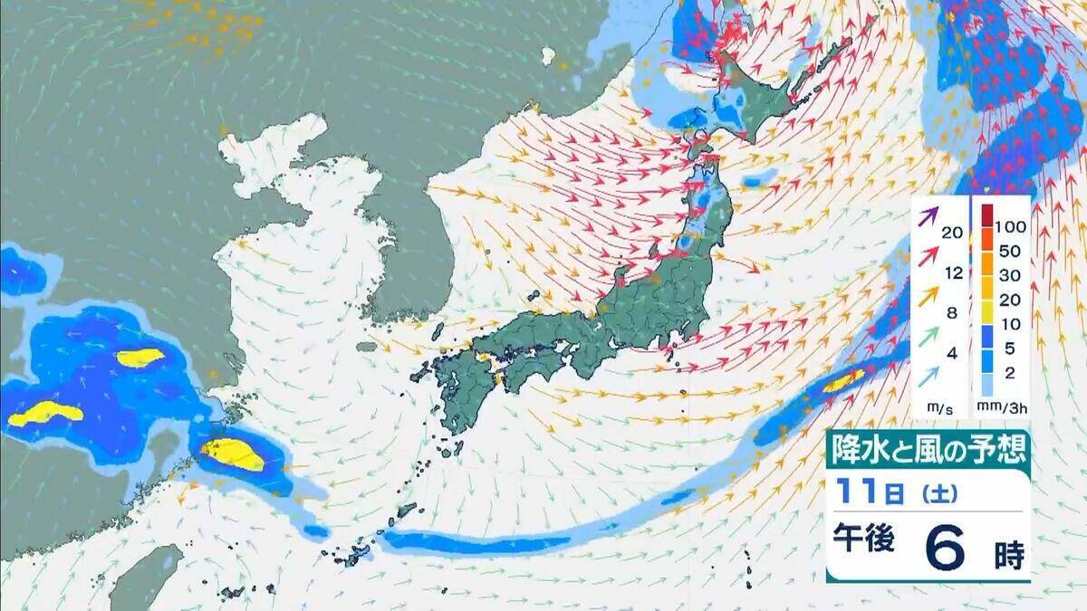 【春の嵐】近畿地方などで急な強い雨、落雷や激しい突風に夜遅くまで注意　北海道では日曜日にかけ暴風高波のおそれ【雨と風シミュレーション　気象庁】