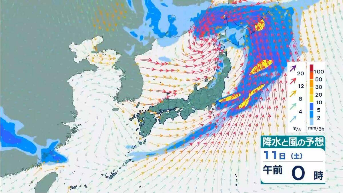【春の嵐】近畿地方などで急な強い雨、落雷や激しい突風に夜遅くまで注意　北海道では日曜日にかけ暴風高波のおそれ【雨と風シミュレーション　気象庁】