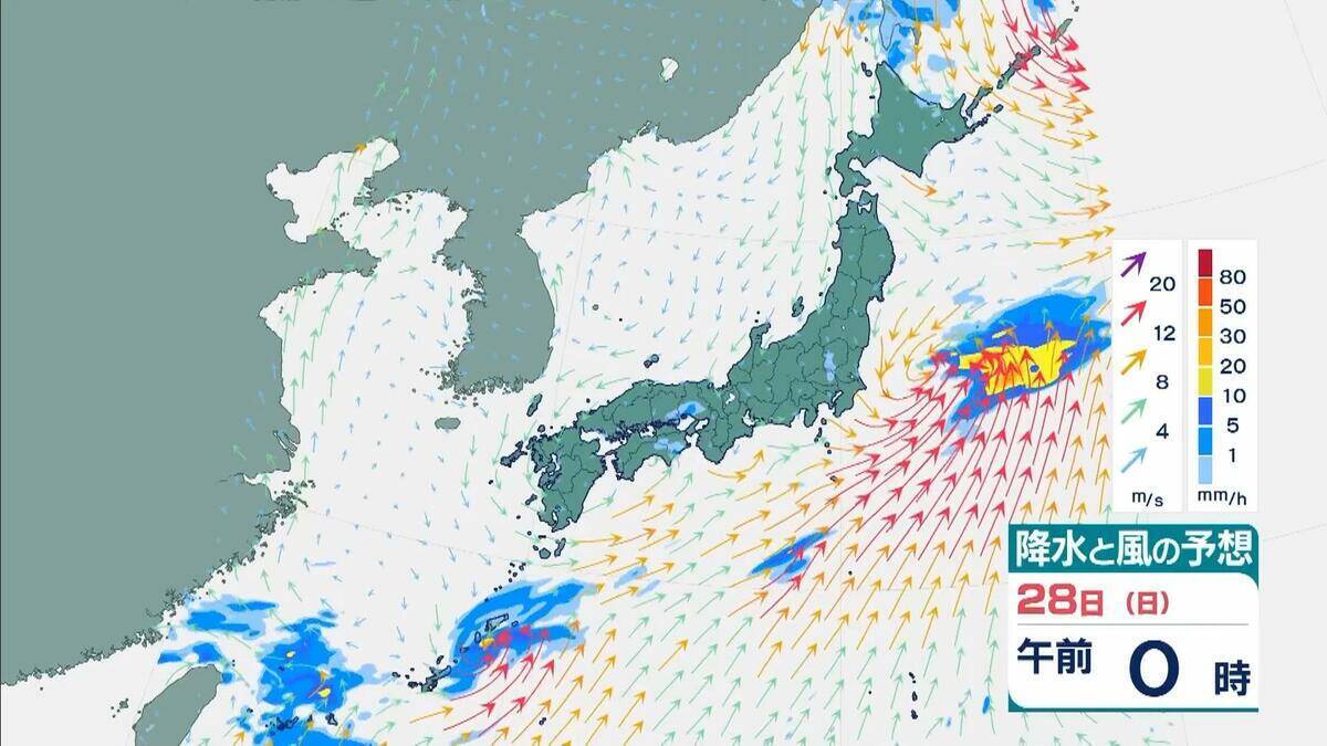 【台風７号】今どこに？夜にかけ関東に接近か…東海地方では「最大２００ミリ」大雨予想も　東京・神奈川・埼玉・千葉など首都圏への影響は？【雨と風の最新シミュレーション】