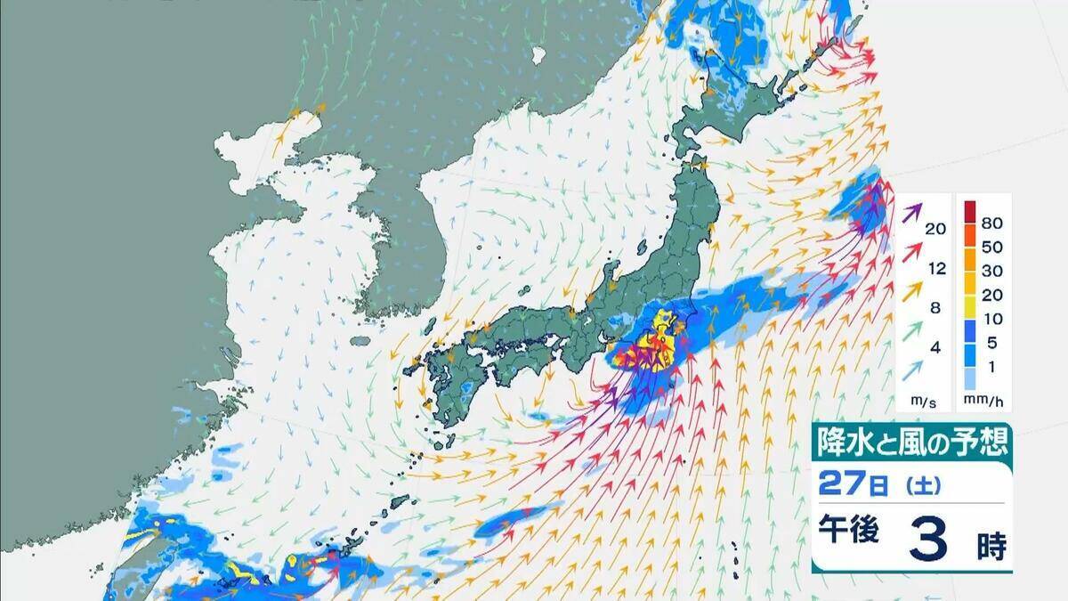 【台風７号】今どこに？夜にかけ関東に接近か…東海地方では「最大２００ミリ」大雨予想も　東京・神奈川・埼玉・千葉など首都圏への影響は？【雨と風の最新シミュレーション】