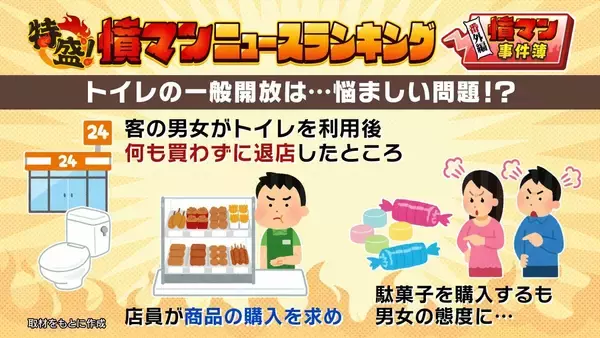 【コンビニのトイレ】何も買わずに使うのはアリ？ナシ？「コンビニ馬鹿にすんなよ！」事件に発展のケースも　「何か買うのがマナー」「急いでいてレジに並べないときもある」などの声…ルールはあるのか