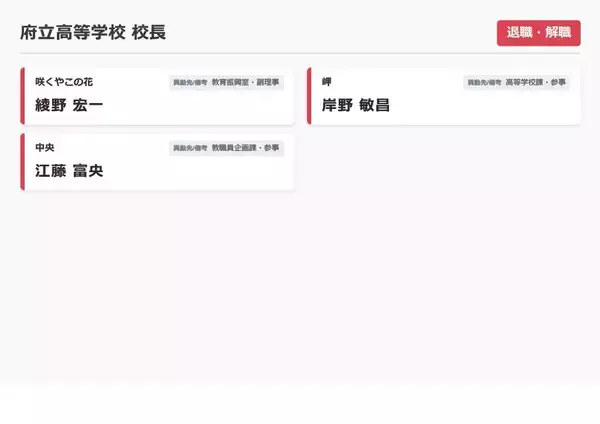 「【大阪府・教職員人事異動2026】校長、教頭先生の新任・転任「あの先生どこ行ったん？」全掲載（府立高校・特別支援学校）」の画像