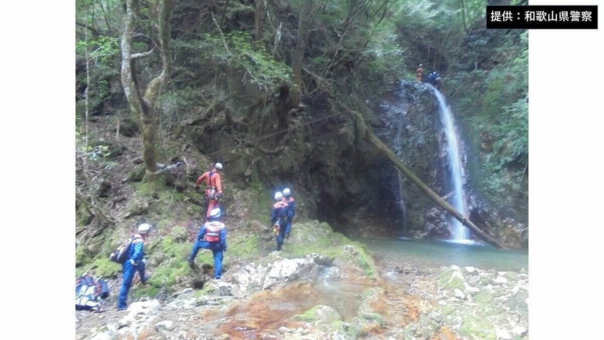 「今日見つけてもらえなかったら死を受け入れようと…」崖から滑落し複雑骨折などの大けが　“極限状態”の60代男性を山中で救助　和歌山・田辺市の大杉滝付近