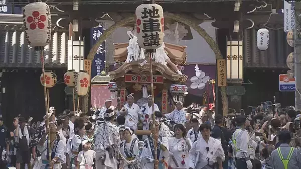 【天神祭で大規模交通規制】きょう7月25日は大阪天満宮周辺などで車・人の規制順次実施　夜には奉納花火約3000発も打ち上げ