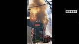 「「爆発音が一回　すごい煙」大阪・道頓堀近くの建物から出火　延焼し４棟焼ける火事　けが人・逃げ遅れは今のところなし　大阪・中央区」の画像1