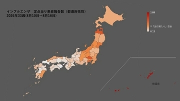 【インフルエンザ】最早「冬だけの感染症」じゃない？夏でも沖縄・関東で流行期入り　新型コロナでパターン変化…インバウンド増も背景に感染拡大