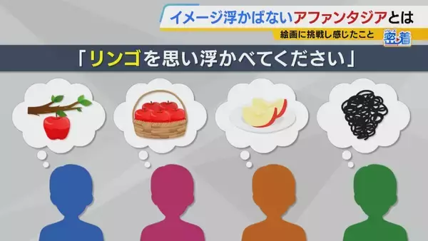 「お母さんの似顔絵が描けない…イメージができない特性“アファンタジア”とは　絵を描くことが苦手だった女性の挑戦に【当事者の記者が密着】」の画像