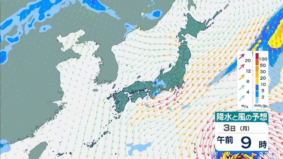 【台風13号】「猛烈」な勢力でウェーク島近海を西北西へ…最大瞬間風速「秒速80メートル」　来週5日ごろには日本の南へ接近のおそれ　地震被災地も最新情報に注視を【雨と風最新シミュレーション】
