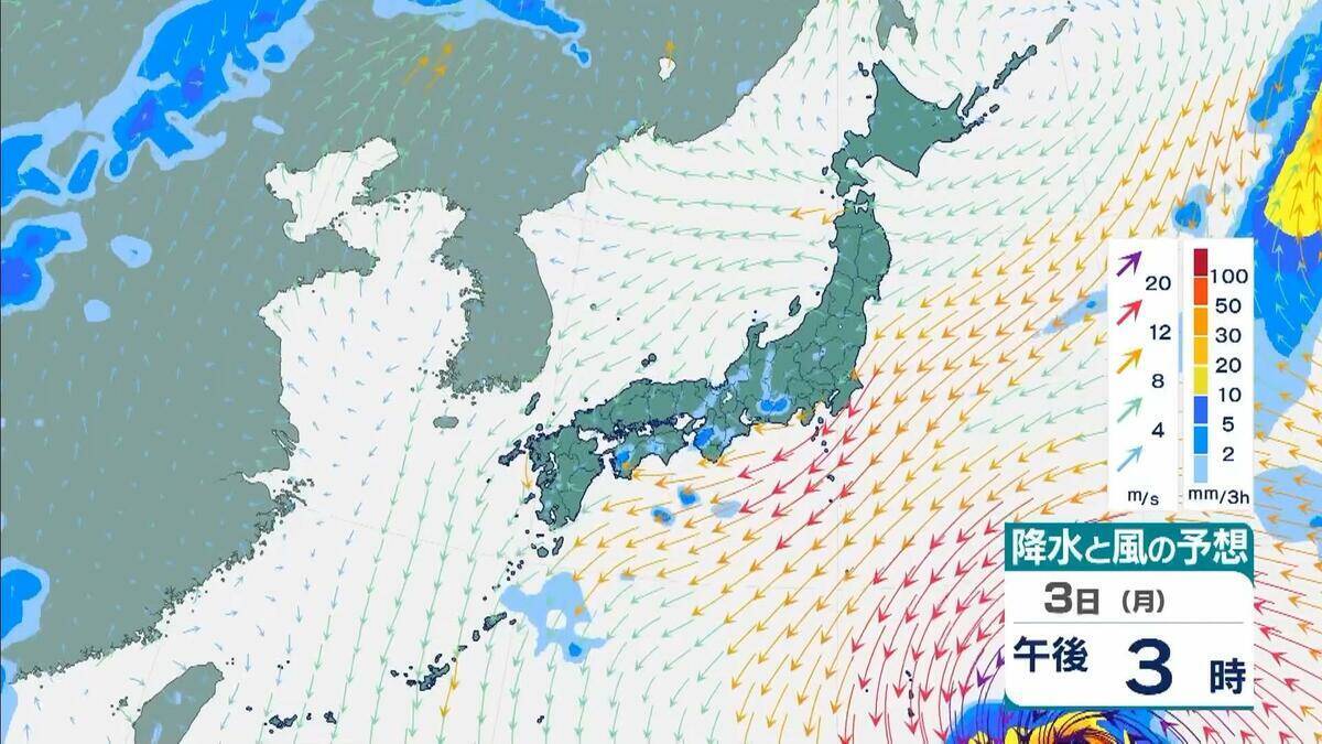 【台風13号】「猛烈」な勢力でウェーク島近海を西北西へ…最大瞬間風速「秒速80メートル」　来週5日ごろには日本の南へ接近のおそれ　地震被災地も最新情報に注視を【雨と風最新シミュレーション】