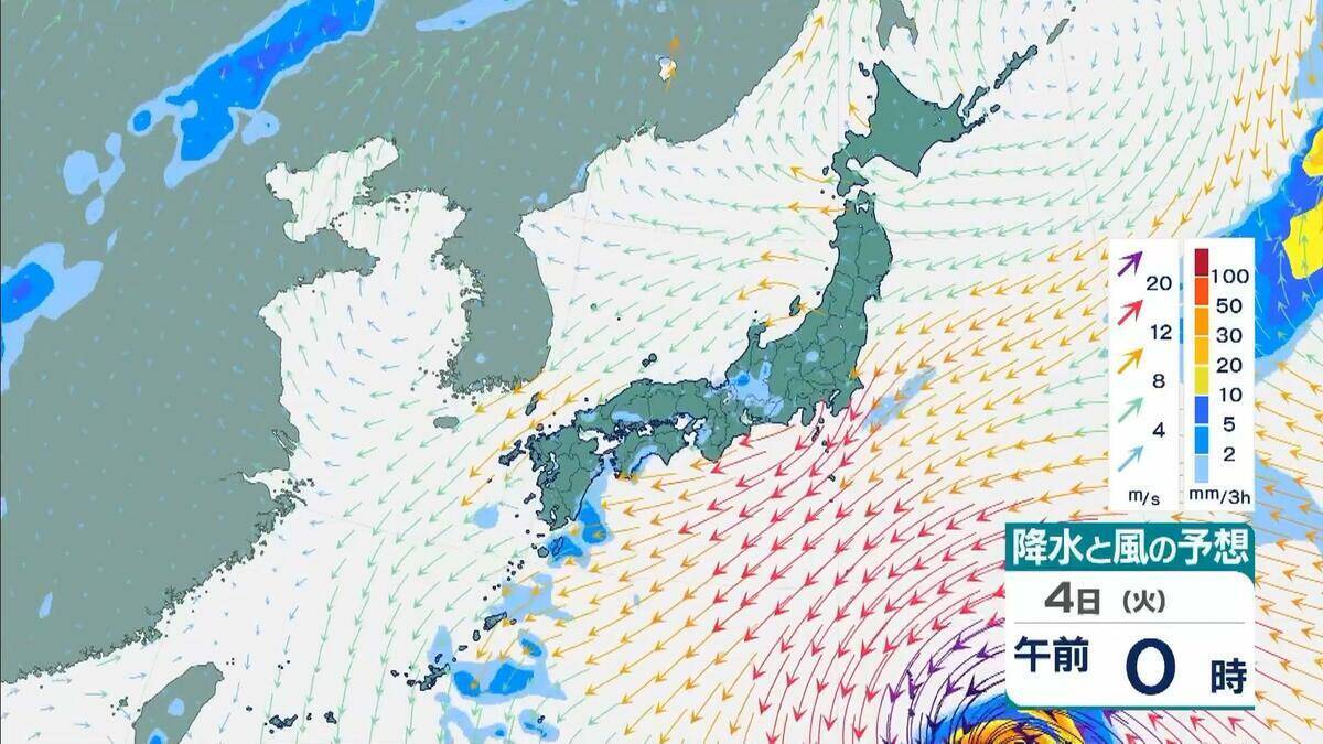 【台風13号】「猛烈」な勢力でウェーク島近海を西北西へ…最大瞬間風速「秒速80メートル」　来週5日ごろには日本の南へ接近のおそれ　地震被災地も最新情報に注視を【雨と風最新シミュレーション】