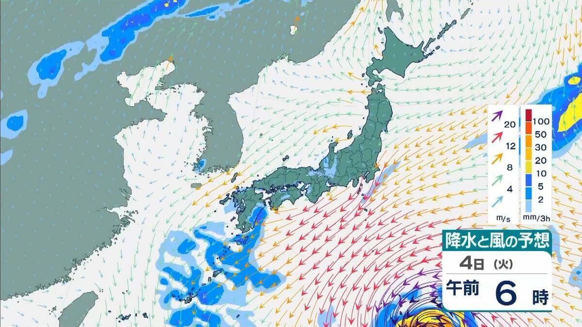 【台風13号】「猛烈」な勢力でウェーク島近海を西北西へ…最大瞬間風速「秒速80メートル」　来週5日ごろには日本の南へ接近のおそれ　地震被災地も最新情報に注視を【雨と風最新シミュレーション】