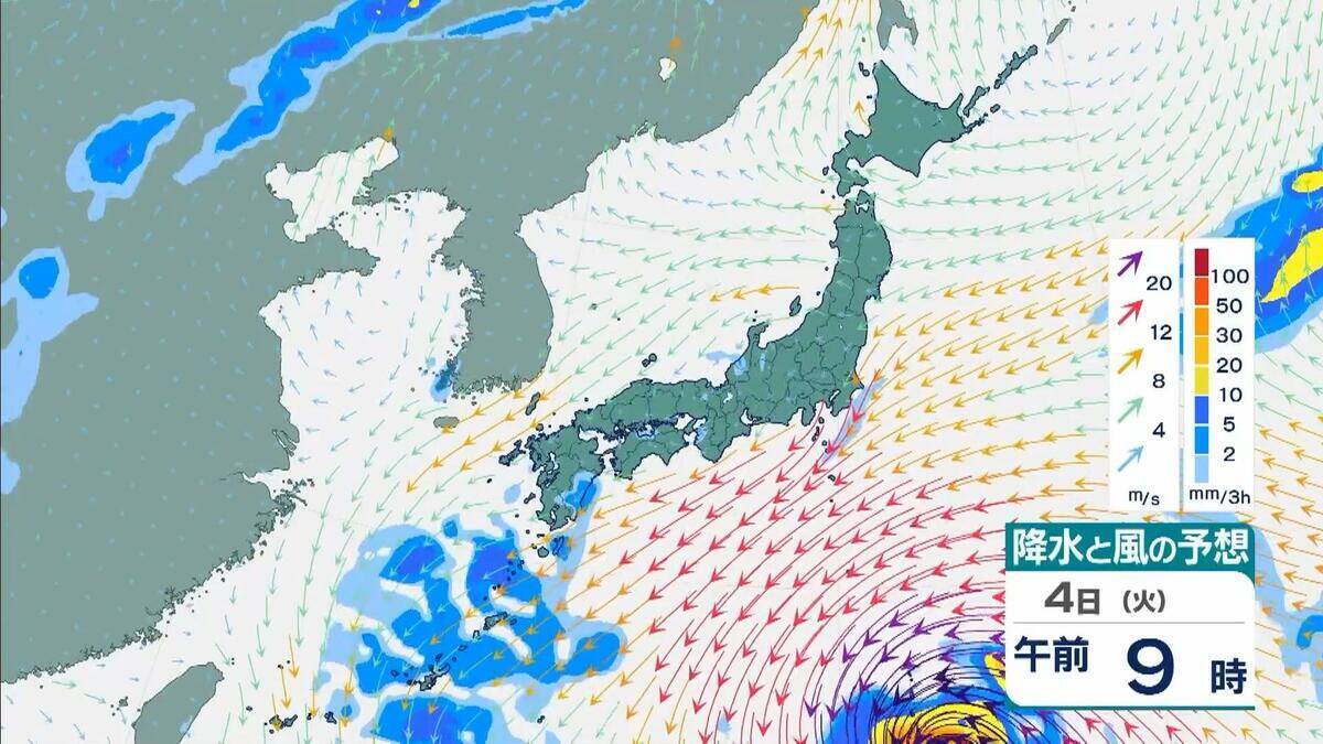 【台風13号】「猛烈」な勢力でウェーク島近海を西北西へ…最大瞬間風速「秒速80メートル」　来週5日ごろには日本の南へ接近のおそれ　地震被災地も最新情報に注視を【雨と風最新シミュレーション】