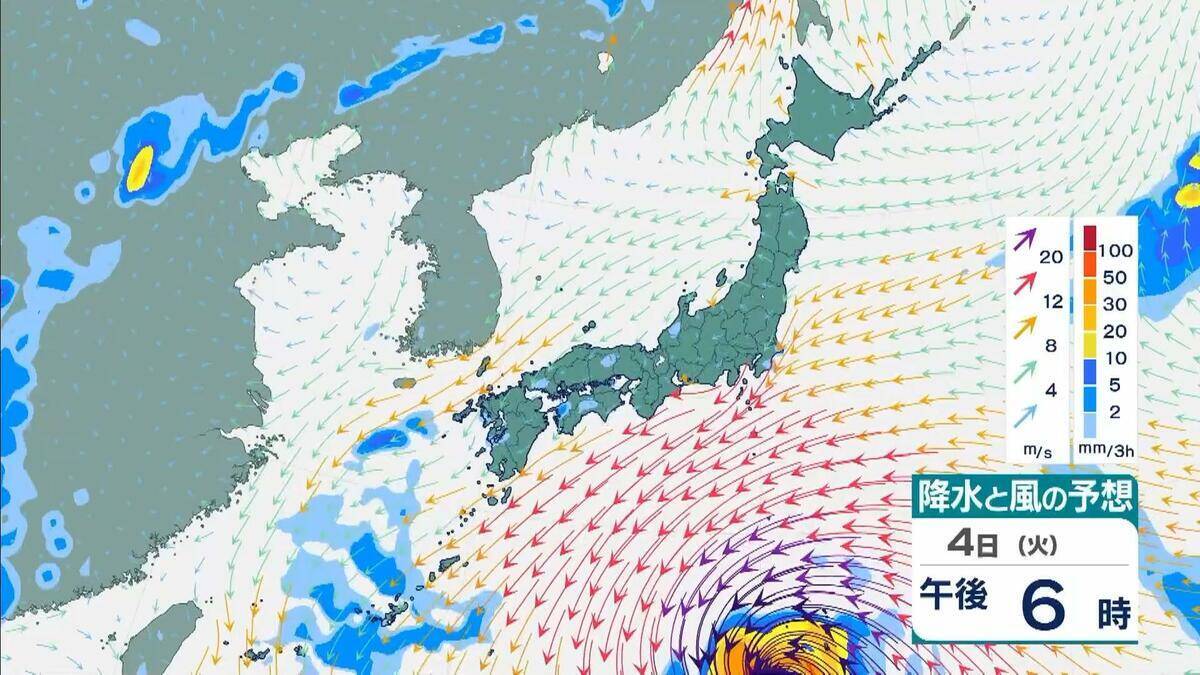 【台風13号】「猛烈」な勢力でウェーク島近海を西北西へ…最大瞬間風速「秒速80メートル」　来週5日ごろには日本の南へ接近のおそれ　地震被災地も最新情報に注視を【雨と風最新シミュレーション】