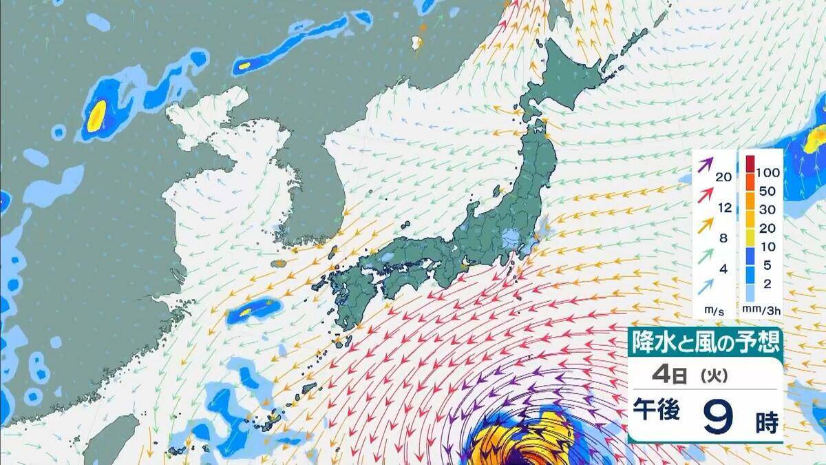 【台風13号】「猛烈」な勢力でウェーク島近海を西北西へ…最大瞬間風速「秒速80メートル」　来週5日ごろには日本の南へ接近のおそれ　地震被災地も最新情報に注視を【雨と風最新シミュレーション】