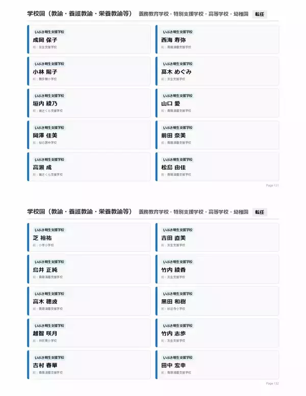 「【神戸市・教職員人事異動2026】校長、教頭先生などの新任・転任「あの先生どこ行ったん？」全掲載（小学校、中学校、高等学校など）」の画像