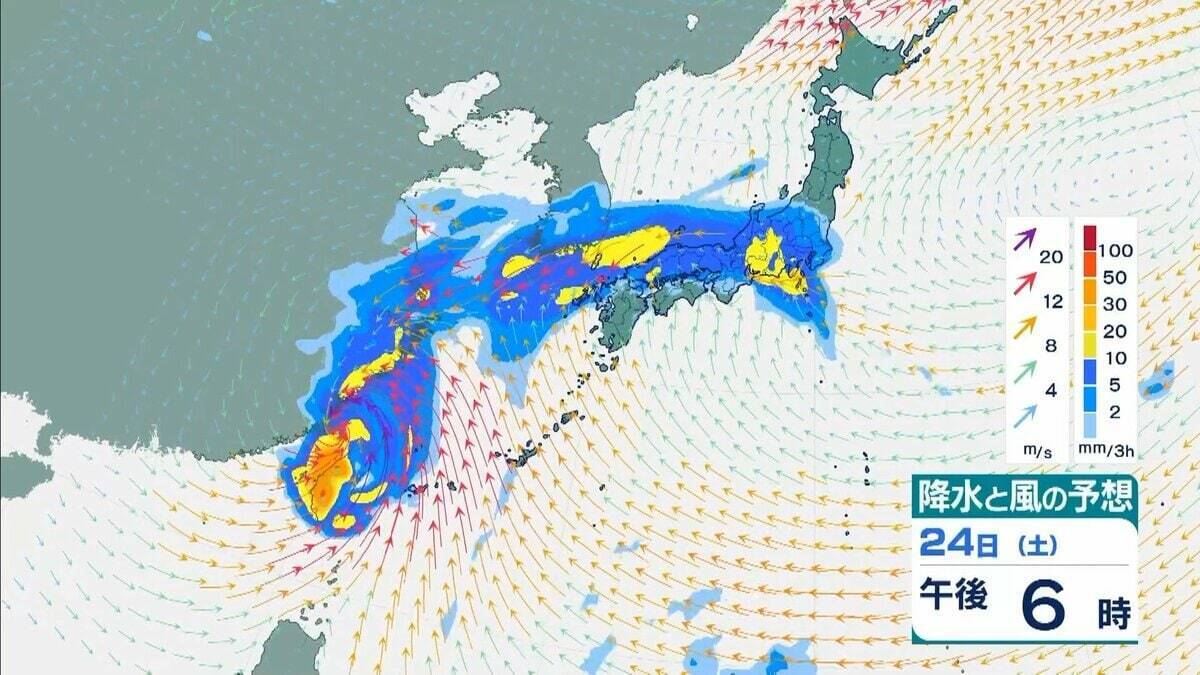 【台風情報】台風30号 今後の進路予想は“日本列島より”に…九州などに接近のおそれも　先島諸島では暴風などに厳重警戒　風が強まる前に早めの対策を【10月21日午前の台風・雨風シミュレーション】