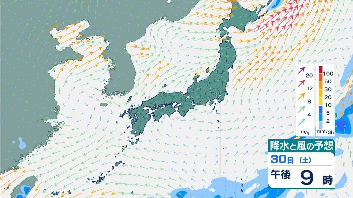 【台風6号】6月2日（火）に沖縄直撃か　予報円に近畿入る…日本列島に沿うように「急カーブ」？九州・中国・四国などに影響のおそれも【雨と風最新シミュレーション】