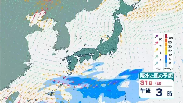 「【台風6号】6月2日（火）に沖縄直撃か　予報円に近畿入る…日本列島に沿うように「急カーブ」？九州・中国・四国などに影響のおそれも【雨と風最新シミュレーション】」の画像