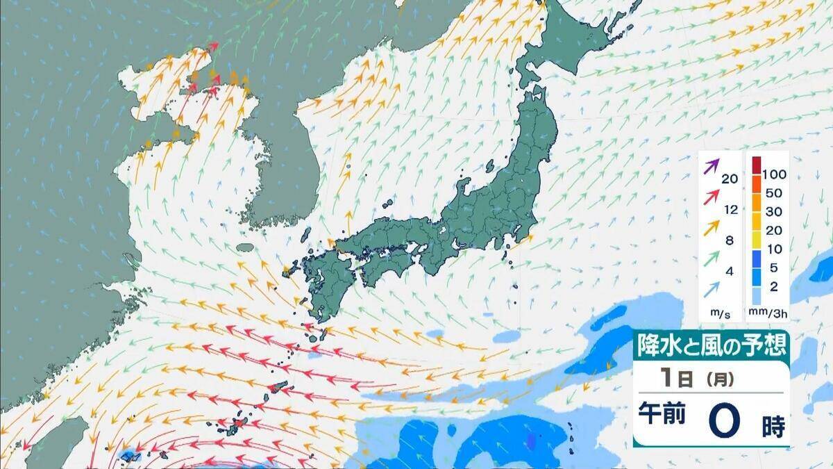 【台風6号】6月2日（火）に沖縄直撃か　予報円に近畿入る…日本列島に沿うように「急カーブ」？九州・中国・四国などに影響のおそれも【雨と風最新シミュレーション】