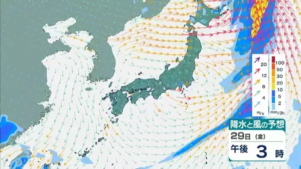 「【台風6号】6月2日（火）に沖縄直撃か　予報円に近畿入る…日本列島に沿うように「急カーブ」？九州・中国・四国などに影響のおそれも【雨と風最新シミュレーション】」の画像