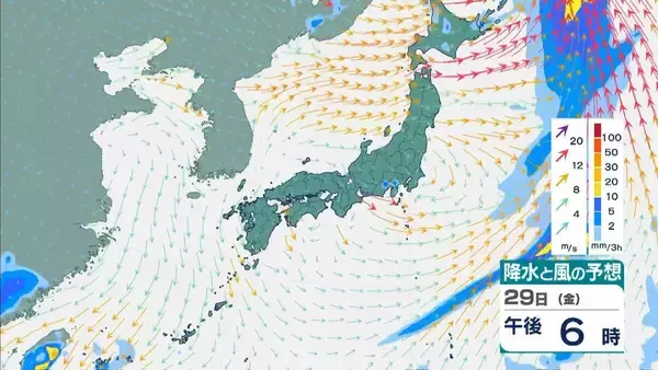 「【台風6号】6月2日（火）に沖縄直撃か　予報円に近畿入る…日本列島に沿うように「急カーブ」？九州・中国・四国などに影響のおそれも【雨と風最新シミュレーション】」の画像