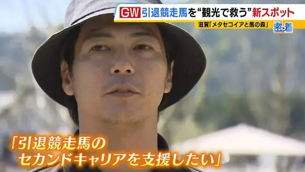 「引退競走馬の「第二の馬生」　長く生きられない馬もいる現実…　観光で現状変えるべく奮闘する牧場運営者たち「少しずつでも幸せに過ごせる馬を増やしたい」」の画像