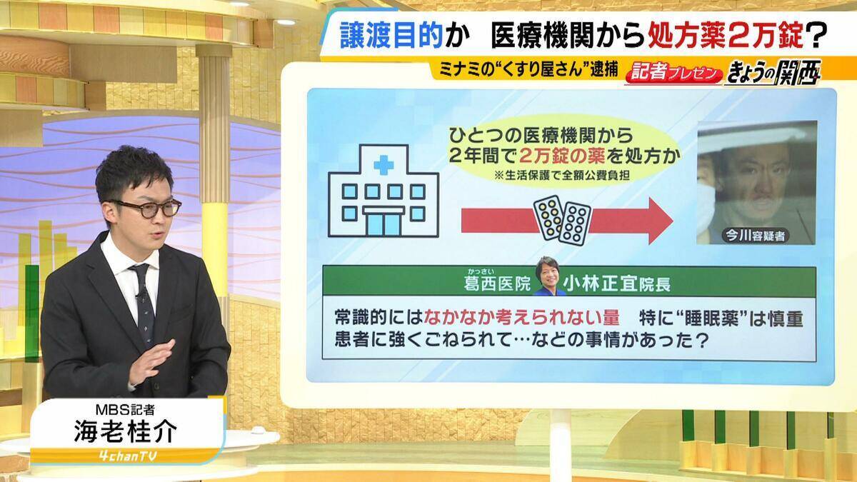 “グリ下のくすり屋さん”処方薬「２年間で２万錠」大量入手の背景は…チェック体制機能せず？　10代少女に薬を“無資格”で譲渡疑い…若者の間でまん延する『オーバードーズ』の実態