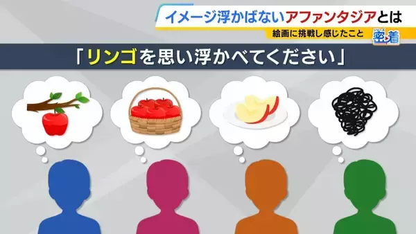 「日本人の約４％？「見たものを頭の中でイメージできない」アファンタジア　母の似顔絵が描けなかった女性が“写真を見て描く絵”で個展「人との違いを楽しみたい」【当事者の記者が取材】」の画像