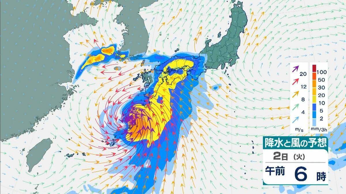 【台風6号】6月の台風は珍しいが…湿った空気が梅雨前線を活発化⇒大雨になりやすい？3年前の“似た進路の台風”と比較　2日夜 〜3日午前に関西最接近おそれ…今知っておきたい「新たな防災気象情報」【気象予報士解説】
