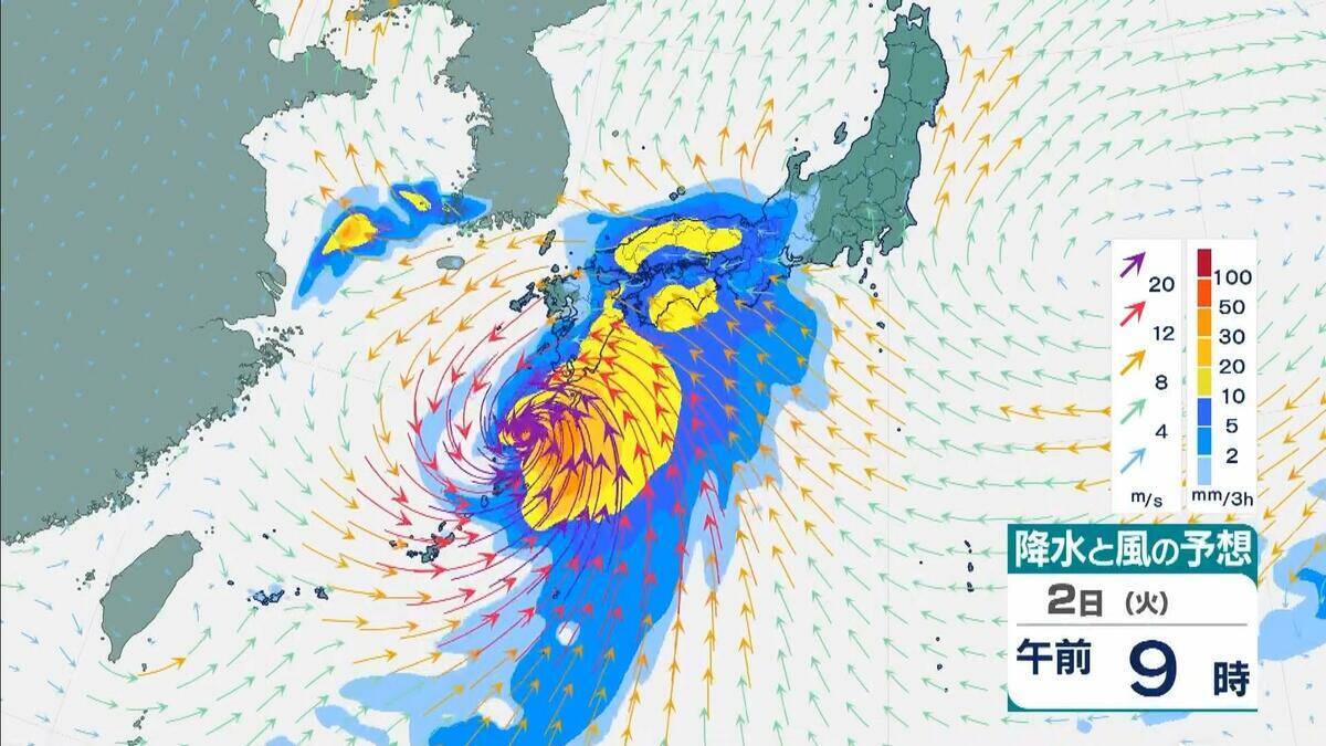 【台風6号】6月の台風は珍しいが…湿った空気が梅雨前線を活発化⇒大雨になりやすい？3年前の“似た進路の台風”と比較　2日夜 〜3日午前に関西最接近おそれ…今知っておきたい「新たな防災気象情報」【気象予報士解説】