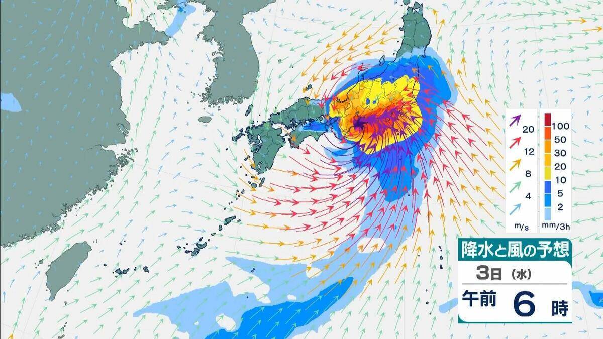 【台風6号】6月の台風は珍しいが…湿った空気が梅雨前線を活発化⇒大雨になりやすい？3年前の“似た進路の台風”と比較　2日夜 〜3日午前に関西最接近おそれ…今知っておきたい「新たな防災気象情報」【気象予報士解説】