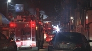 【速報】「建物の間で何かが燃えている」商店街で火事　4軒が全焼　逃げ遅れやけが人なし　大阪・東大阪市